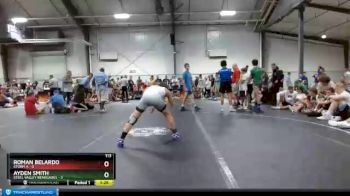 113 lbs Quarterfinals (8 Team) - Roman Belardo, Storm A vs Ayden Smith, Steel Valley Renegades