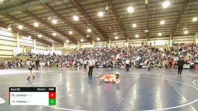 115 lbs Semifinal - Kalani Faletau, American Fork vs Wesley Jackson, Altamont Longhorn Wrestling