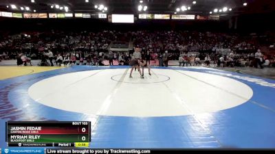 G 107 lbs Cons. Round 1 - Jasmin Fedaie, Canyon Ridge Girls vs Myriam Riley, Blackfoot Girls