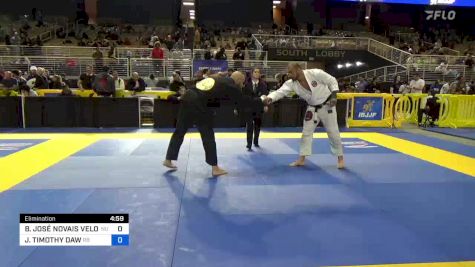 BRUNO JOSÉ NOVAIS VELOSO DA SILV vs JON TIMOTHY DAW 2024 Pan Jiu Jitsu IBJJF Championship