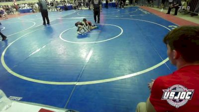 58 lbs Round Of 32 - Gabriel Coyle, Amped Wrestling Club vs Brady Boles, Mustang