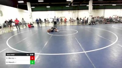 90 lbs Consi Of 16 #1 - Cole Borzio, PA vs Blake Mauch, UT