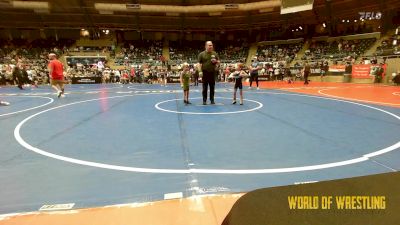 46 lbs 3rd Place - Hunter Arnold, Kraken vs Christopher Waitkus, Team Tulsa Wrestling Club