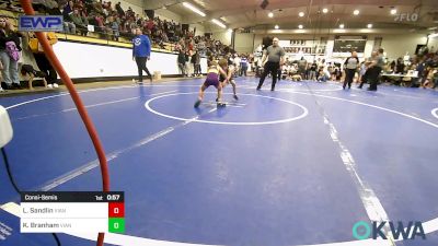 49 lbs Consolation - Luke Sandlin, Vian Wrestling Club vs Knox Branham, Vian Wrestling Club