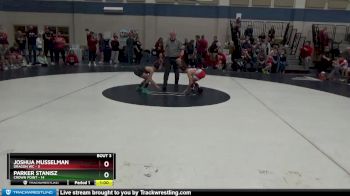63 lbs Placement (4 Team) - Parker Stanisz, Crown Point vs Joshua Musselman, Dragon WC