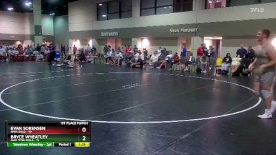 285 lbs Placement Matches (8 Team) - Evan Sorensen, Iowa Gold vs Bryce Wheatley, Ohio Titan Gold