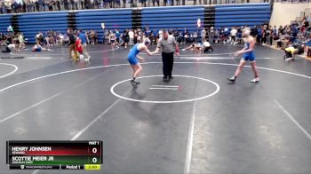 132 lbs Round 2 - Scottie Meier Jr, Lincoln East vs Henry Johnsen, Seward