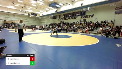 135 lbs Consolation - Richard Murillo, Canyon Springs vs Elias Navida, Poway