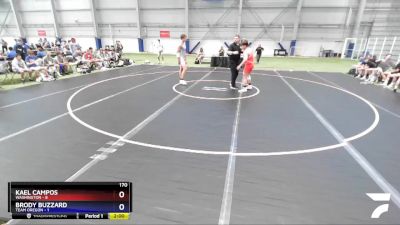 170 lbs Quarters & 1st Wb (16 Team) - Kael Campos, Washington vs Brody Buzzard, Team Oregon