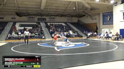 149 lbs Shane Strausser, Elizabethtown vs Ethan Composto, Gettysburg