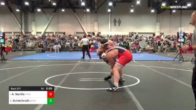 285 lbs Rd Of 32 - AJ Nevills, Fresno State vs Ian Butterbrodt, Brown University