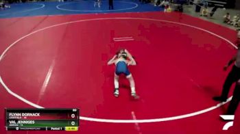 80 lbs Finals (8 Team) - Flynn Dornack, Chatfield vs Val Jenniges, Adrian