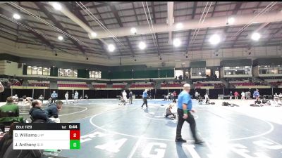 190 lbs 3rd Place - Daniel Williams, Lake Highland Prep vs Josh Anthony, Blair Academy