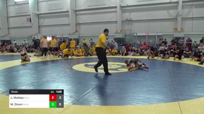 62 lbs Pools - Juliana Matteo, NE United (OH) vs Marley Dixon, PA West