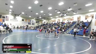 165 lbs 5th Place Match - Elias Hernandez, Bishop Amat vs Liam Murphy, West Torrance