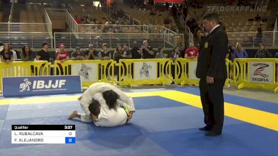 LUIS RUBALCAVA vs FRANCISCO ALEJANDRO 2022 Pan Jiu Jitsu IBJJF Championship