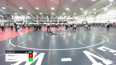 60 lbs Round Of 16 - John Meehan, Tyngsborough vs Gus Goetz, Middlebury