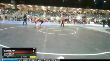 110 lbs Placement (4 Team) - Zoey Beam, Grant Union vs Hannah Erz, Central Linn