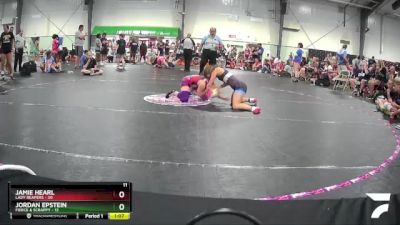 100 lbs Round 1 (3 Team) - Jamie Hearl, Lady Reapers vs Jordan Epstein, Fierce & Scrappy