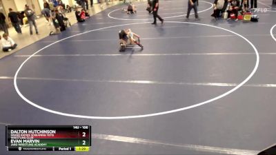 106 lbs 5th Place Match - Dalton Hutchinson, Grand Rapids Screaming Yetis Wrestling Club vs Evan Marvin, JARO Wrestling Academy