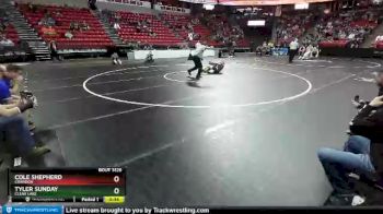 D3-145 lbs Cons. Round 1 - Tyler Sunday, Clear Lake vs Cole Shepherd, Crandon