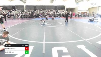 63-M lbs Consi Of 16 #2 - Max Moyer, The Hunt Wrestling Club vs Charles Smith, Pennridge K-8