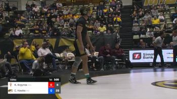 133 lbs Dual - Kai Argyros, Arizona State vs Colton Hawks, Missouri