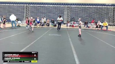 56 lbs Round 1 (6 Team) - Jackson Wells, Terps East Coast Elite vs Parker Scruggs, Guerrilla WA