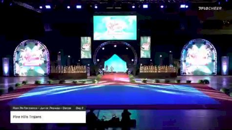 Pine Hills Trojans [2020 Pom Performance - Junior Peewee - Dance Day 2] 2020 Pop Warner National Cheer & Dance Championship