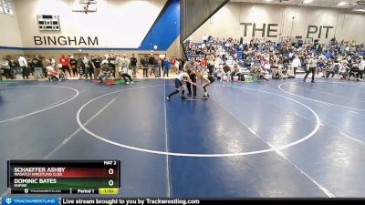 92 lbs Champ. Round 2 - Dominic Bates, Empire vs Schaeffer Ashby, Wasatch Wrestling Club