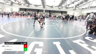 140-H lbs Consi Of 16 #2 - Jax Obe, Rhino Wrestling vs Gino Gorga, Olympic