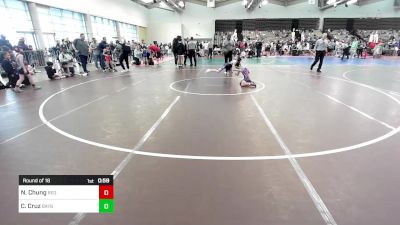 58-M lbs Round Of 16 - Nathan Chung, Red Nose WC vs Caiden Cruz, Bayport-Blue Point