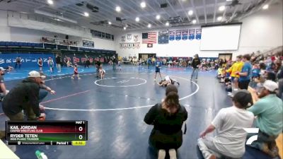 67 lbs Cons. Semi - Ryder Teten, High Plains Thunder vs Kail Jordan, Casper Wrestling Club