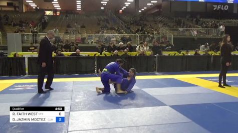 REBEKA FAITH WEST vs DIANA JAZMIN MOCTEZUMA LEAL 2024 Pan Jiu Jitsu IBJJF Championship