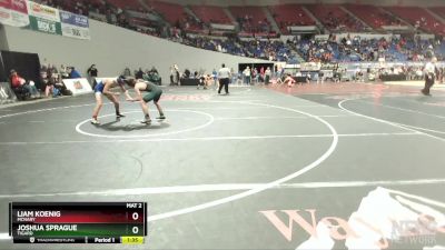 6A-120 lbs Champ. Round 1 - Joshua Sprague, Tigard vs Liam Koenig, McNary