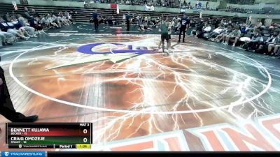 113 lbs Round 3 (4 Team) - Craig Omozeje, Staley vs Bennett Kujawa, Becker