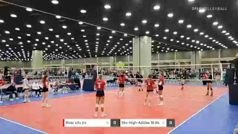 River city jrs vs Sky-High-Adidas 18 Red - 2022 JVA World Challenge presented by Nike - Expo Only