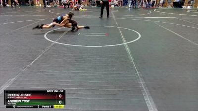 56 lbs Champ. Round 1 - Rykker Jessop, Pursuit Wrestling vs Andrew Yost, Watkins