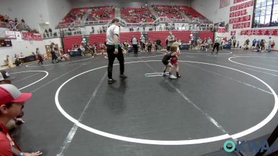 43 lbs Consi Of 8 #2 - Jepsen England, Comanche Takedown Club vs Camden Holden, Ponca City Wildcat Wrestling