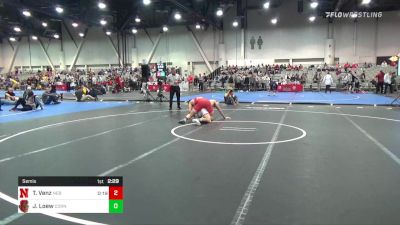 184 lbs Semis - Taylor Venz, Nebraska vs Jonathan Loew, Cornell