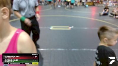 92 lbs Round 4 (6 Team) - Luca Amato, Ares Black vs Kadence Ronthi, Ninja Killer