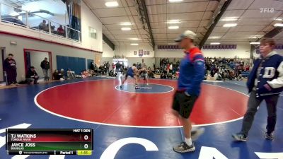 144 lbs Semifinal - Tj Watkins, Tongue River vs Jayce Joss, Douglas