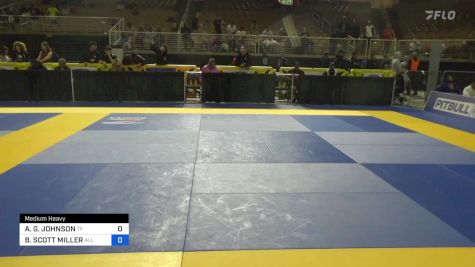 ALEXANDER G. JOHNSON vs BRYAN SCOTT MILLER 2024 Pan Jiu Jitsu IBJJF Championship