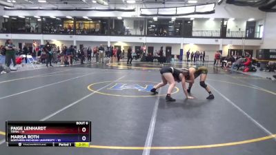 143.0 Round 1 (16 Team) - Marisa Roth, Northern Michigan University vs Paige Lenhardt, Tiffin