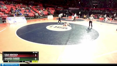 3A 120 lbs Champ. Round 1 - Cole Gentsch, Normal (Community) vs Madden Parker, Orland Park (Sandburg)