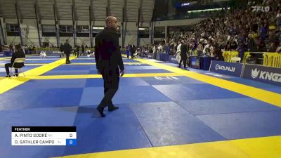 ALEXSSANDRO PINTO SODRÉ vs DANIEL SATHLER CAMPOS 2023 World Jiu-Jitsu IBJJF Championship