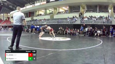 220 lbs Round 1 (8 Team) - Noah Hyson, Fairbury vs Kelyn Jones, Hastings