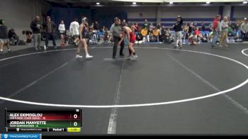 92 lbs Finals (2 Team) - Alex Ekimoglou, Centurion Joker Squad vs Jordan Manyette, Team Germantown