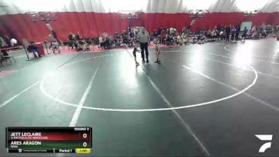 43-43 lbs Round 3 - Ares Aragon, Iowa vs Jett LeClaire, X-Factor Elite Wrestling