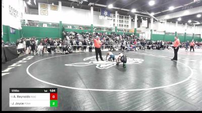 126 lbs Semifinal - Amarfio Reynolds, Niagara Falls vs Jacob Joyce, Ponaganset